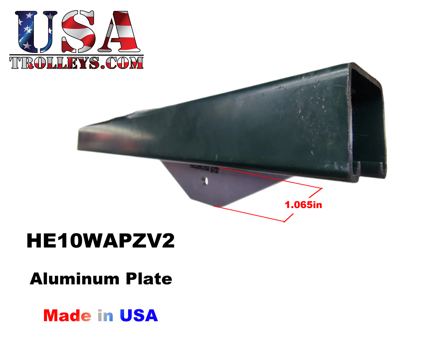 1-5/8" 10 Wheel Heavy Duty Metal Frame Strut Channel Trolley V2