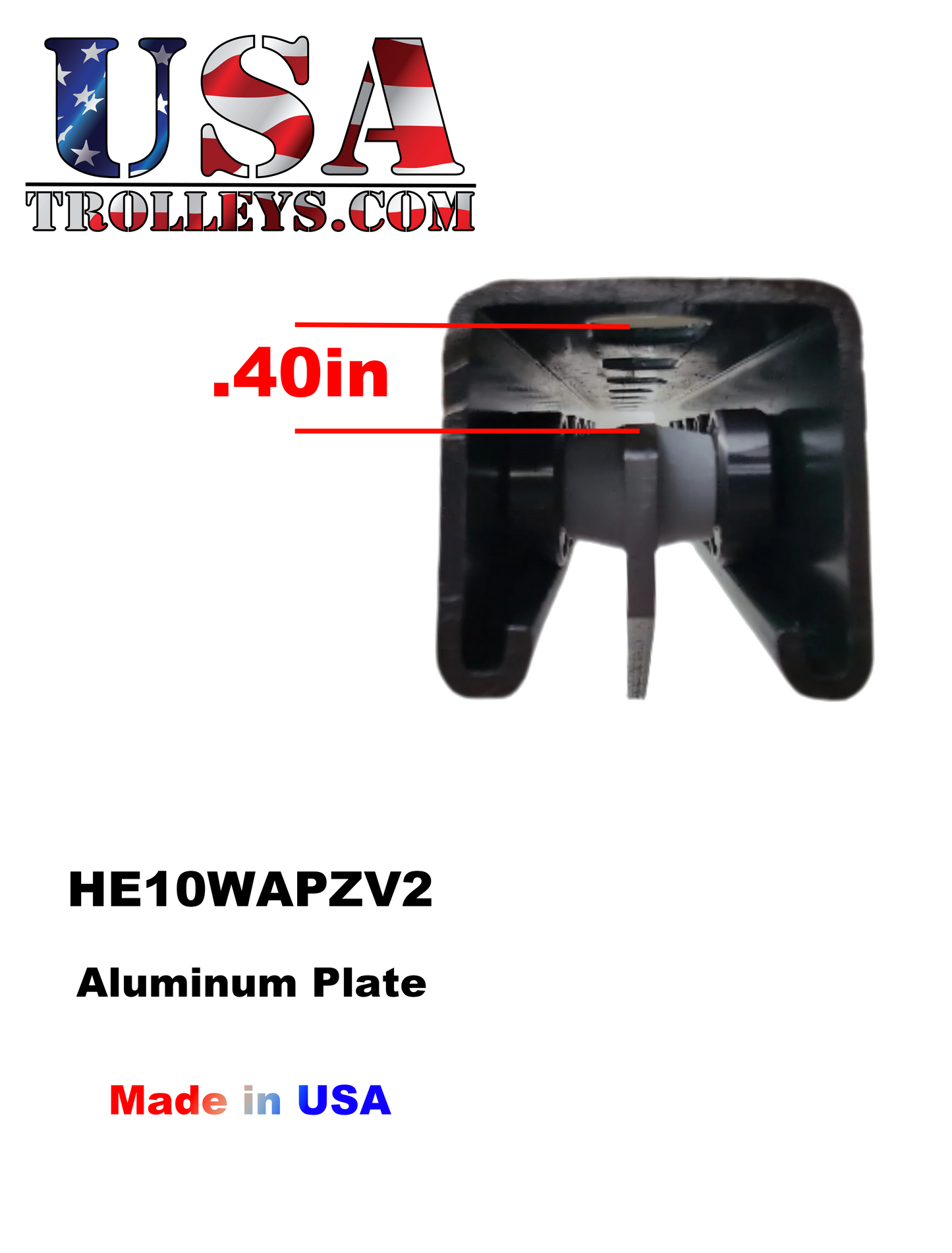 1-5/8" 10 Wheel Heavy Duty Metal Frame Strut Channel Trolley V2