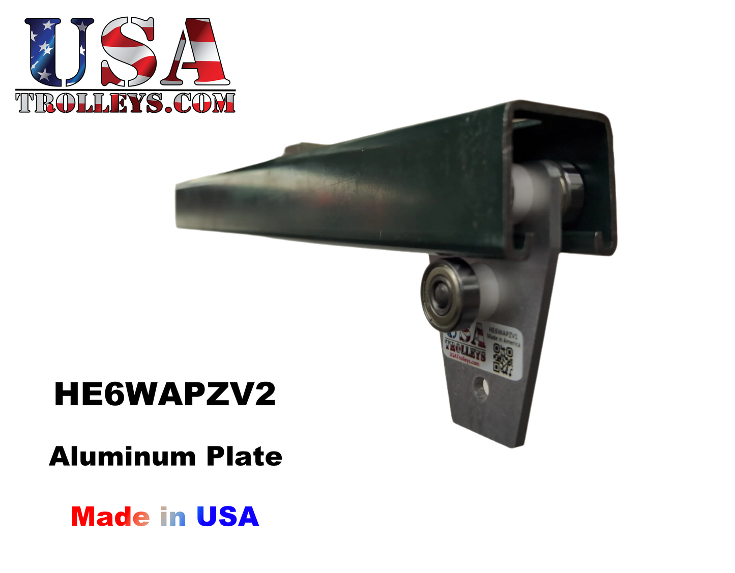 1-5/8" 6 Wheel Heavy Duty Metal Frame Strut Channel Trolley V2