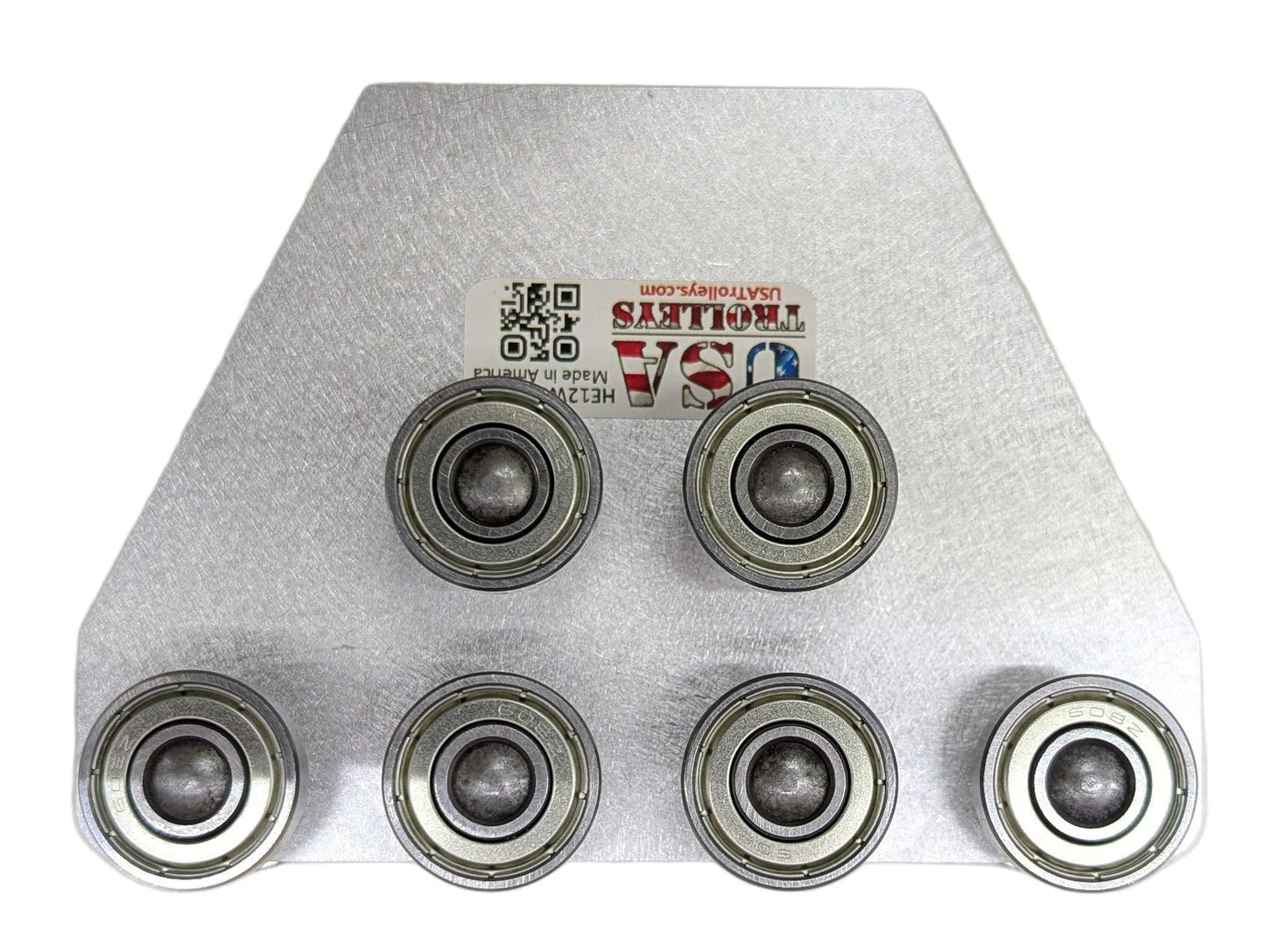 1-5/8" 12 Wheel Heavy Duty Metal Frame Strut Channel Trolley V2