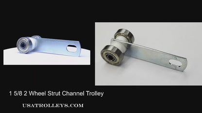 USA Trolleys - 2 Wheel Unistrut / Superstrut Trolley Product Specification Video