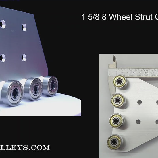 USA Trolleys - 8 Wheel Unistrut / Superstrut Trolley Product Specification Video